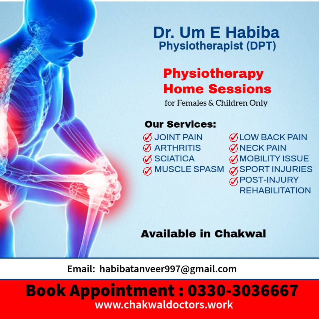 Dr. Um e Habiba Physiotherapist (DPT)